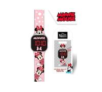 Reloj LED intermitente LCD Minnie Mouse Disney NUEVO / EMBALAJE
