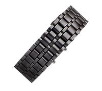 Reloj LED - Metal Fashion Watch, pulsera Watchs, moderno LED Watchs, resistente al agua creativa metal electrónico digital Wrist LED Display Bracelet Use For Sport, Enough To Cope With Light Rain
