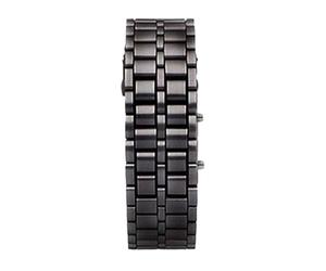 Reloj LED Para Hombre - Metal De 8,27 Pulgadas | Digital Resistente Al Agua: Reoj De Pulsera Deportivo Informal Con Ahorro De Energía Para Regalo De Negocios Al Aire Libre, Reloj Duradero Y Elegante