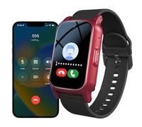 Reloj Localizador GPS Ancianos Pulsera Avisador Personas Mayores Largo Alcance, Reloj Inteligente con Detección Caídas, SOS Smartwatch para Personas Mayores,Red