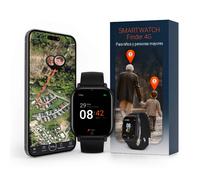 Reloj localizador PAJ GPS. SMARTWATCH Finder 4G - Negro. Reloj inteligente con tecnología 4G. Dispositivo de localización con botón SOS y zonas seguras