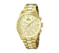 Reloj Lotus Hombre Minimalist Multifunción Acero Dorado 18153/2