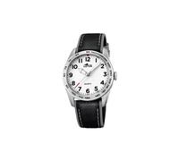 Reloj Lotus para Infantil 18276/1 Special Prices Caja de Acero Inoxidable 316l Plateado Correa de Cuero Negro