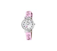 Reloj Lotus para Niña 18627/2 Special Prices Caja de Acero Inoxidable 316l Plateado Correa de Piel Rosa