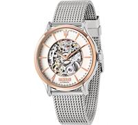 Reloj Maserati Epoca Automático Open Heart R8823118001 Plateado