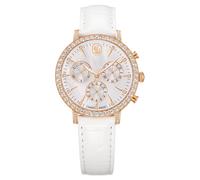 Reloj Matrix tennis chrono, Fabricado en Suiza, Correa de piel, Tono oro rosa, Acabado tono oro rosa OS