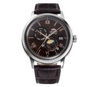 Reloj Mecánico Clásico Orient RA-AK0804Y30B, Reloj Con Correa De Cuero