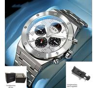 Reloj mecánico deportivo de moda para hombre de I&W CARNIVAL, un reloj de buceo profesional HE, con un automático de multifuncional, como regalo de vacaciones, sin batería.
