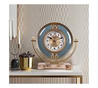 Reloj Mesa/Reloj Sobremesa Reloj de escritorio Sala de estar Adornos anticuados EUROPEO CLÁSICO MODA CLÁSICO DE MODO DE DISPAÑOS Dormitorio Silencio Simple Simple Desktop Deskrocks Relojes Decorativos