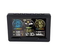 Reloj meteorológico, calendario, estación meteorológica, termómetro eléctrico, relojes de monitoreo meteorológico
