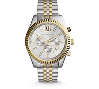 Reloj analógico MK8344 45 mm (plata) - Michael Kors