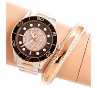 Reloj Michael Kors Reloj De Mujer Reloj De Pulsera MK6960 RUNWAY Bicolor Nuevo