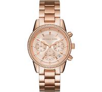 Michael Kors Ritz MK6357 Cronógrafo para Mujeres con Zircones