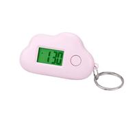 Reloj Mini | Pantalla De Fecha Con Nube Y Llavero,Reloj Digital Pequeño para Llavero Portátil - para Casa Dormitorio Oficina Escuela Aula Residencia Exterior Viaje Acampada Gimnasio Niños Adultos