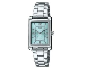 reloj mujer analógico clásico Casio LTP-1234DD-2A 32 × 21 × 7.4 mm correa de acero