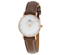 Reloj Mujer Daniel Wellington Classic Bristol Tono Oro Rosa Correa Marrón 26mm