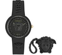 Reloj Mujer Versace MEDUSA POP 3H + VERSACE BLACK SILICON PURSE (Ø 39 mm)