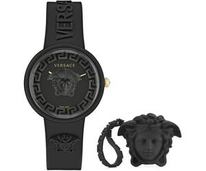 Reloj Mujer Versace MEDUSA POP 3H + VERSACE BLACK SILICON PURSE (Ø 39 mm)