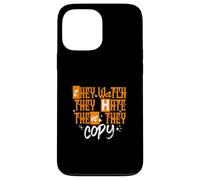 Reloj naranja, Odio, Copia Naranja Gráfico Carcasa para iPhone 13 Pro Max