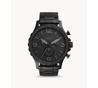 Reloj Nate de acero inoxidable negro - Fossil Jr1401 - Hombre - Negro nuevo