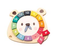 Reloj Números y Colores en madera Tender Leaf Toys