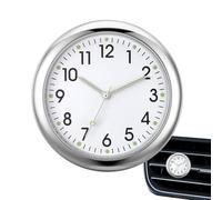 Reloj para automóvil - Reloj para tablero de automóvil de 0,8 cm | Relojes analógicos de aleación de zinc, pequeño mini temporizador de cuarzo, reemplazo automotriz para vehículos, barcos y bicicletas