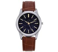 Reloj para hombre, nuevos relojes para hombre, reloj de cuarzo con cielo estrellado de lujo 2024, reloj con correa de cuero de negocios para hombre, reloj de pulsera para hombre, producto en oferta