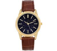 Reloj para hombre, nuevos relojes para hombre, reloj de cuarzo con cielo estrellado de lujo 2024, reloj con correa de cuero de negocios para hombre, reloj de pulsera para hombre, producto en oferta