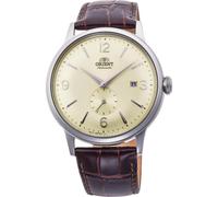 Reloj para hombre Orient Bambino pequeño segundo mecánico esfera champán RA-A...