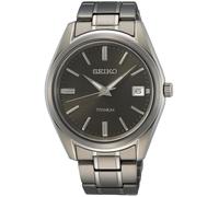 Seiko Reloj Analógico para Hombres de Cuarzo con Correa en Metal SUR375P1