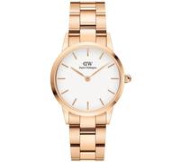 Reloj para mujer Daniel Wellington Iconic Link esfera blanca correa de acero ...