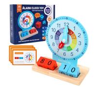 Reloj para niños Reloj para niños que aprenden a enseñar Reloj de tiempo para aprender a enseñar el tiempo Reloj de práctica de tiempo Tiempo de enseñanza Reloj de aprendizaje Reloj de enseñanza de de