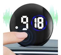 Reloj Para Salpicadero De Coche - Reloj LED Digital Táctil E Impermeable | Mini Para Salpicadero De Coche, Camión, Motocicleta Y Carrito De Golf