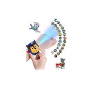 Reloj Paw Patrol con función proyector- 24pcs Slideshow