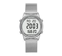 Reloj podómetro para mujer, reloj de seguimiento de fitness para personas mayores, no requiere Bluetooth ni aplicación, reloj digital con podómetro, contador de calorías, resistente al agua a 30 m,