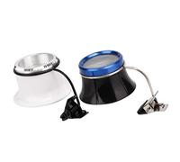 Reloj profesional lupa - 2 piezas 5X 10X reloj lupa joyería lupa lupa reparación reloj lupa herramienta reloj reparación herramienta