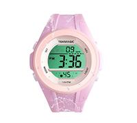 Reloj Pulsera Deportivo para Chica Impermeable 10 Atmosférica para Buceo y Nadar con Despertador, Cronometro, Hora Dual Calendario, Cuenta Regresiva, Formato de 12 o 24 Horas
