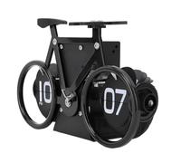 Reloj Retro con Tapa, Reloj de Escritorio con Pilas, Reloj con Engranaje Interno, Reloj con Tapa, Forma de Bicicleta, Temporizador Mecánico Retro, Recordatorio, Reloj de Mesa
