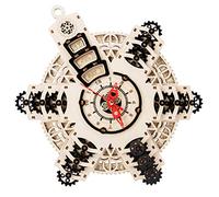 Reloj Rompecabezas 3D de Madera para Montar, 1 Juego | Calendario Perpetuo, Decoración para Sala y Despacho, Manualidad Creativa para Niños