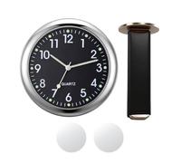Reloj Ronde De Vehículo Ranura Para Carte De Ventilación Tabla De Bordo Decoraciones Con Clip De Agujero De Aire Conviene a Todos Los Vehículos