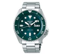 SEIKO 5 Sports SRPD61K1 Reloj Hombre Automático 100 m Acero Cuadrante Verde