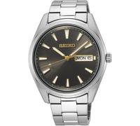 Reloj Seiko Essentials Hombre SUR343P1 Cuarzo Esfera Verde Pulsera Acero Inox...