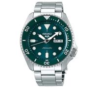 SEIKO 5 Sports SRPD61K1 Reloj Hombre Automático 100 m Acero Cuadrante Verde