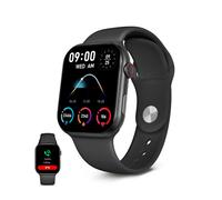 KSIX Smartwatch Urban 5 Negro - Reloj Inteligente Hombre y Mujer con Llamadas, Mensajes, Asistente Voz - Smartwatch Hombre y Mujer con 5 Monitores de Salud - Reloj con Modos Deporte, Sumergible y Apps