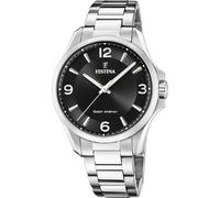 Reloj SOLAR ENERGY PLATA NEGRO Festina Hombre