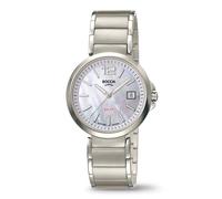 Reloj Solar Para Mujer Boccia Titanium 3332-01 Titanio Cristal De Zafiro Ø35mm