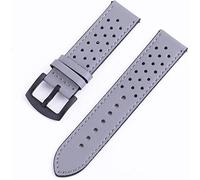 Reloj Straps 18 mm 20 mm 22 mm de 24 mm La banda de vigilancia de la correa PU para compatible con Samsung Galaxy Active 2 Gear S3 S2 Pulsera de banda Fit Compatible con Huawei Watch GT 2 (Color de