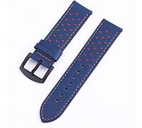 Reloj Straps 18 mm 20 mm 22 mm de 24 mm La banda de vigilancia de la correa PU para compatible con Samsung Galaxy Active 2 Gear S3 S2 Pulsera de banda Fit Compatible con Huawei Watch GT 2 (Color de