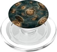 Reloj Surrealista Dimensión Tiempo Concepto Misterio Gráfico PopSockets PopGrip para MagSafe