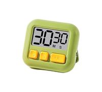 Reloj temporizador ajustable, temporizador digital de conteo, reloj despertador magnético con fácil control de botón, construcción compacta y portátil, estilo de diseño moderno minimalista